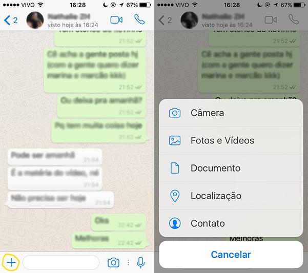 Reprodução / Whatsapp Reprodução / Whatsapp