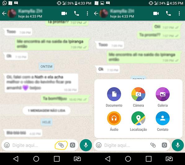 Reprodução / Whatsapp Reprodução / Whatsapp