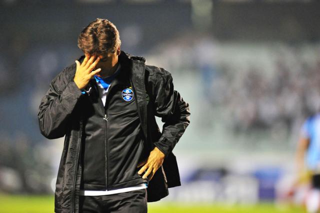 Renato: "Temos problemas e não são poucos" Jefferson Botega/ Renato: "Temos problemas e não são poucos" Jefferson Botega/