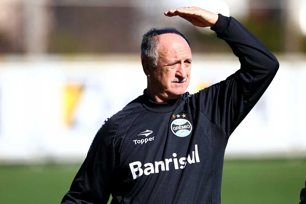Scolari disputará sua 10ª Copa do Brasil e busca o pentacampeonato
