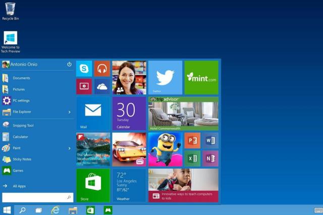 Microsoft pula versão e anuncia Windows 10 com retorno do menu Iniciar Microsoft/Divulgação
