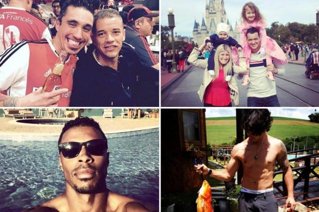 Jogadores e ex-jogadores da dupla Gre-Nal aproveitam as férias