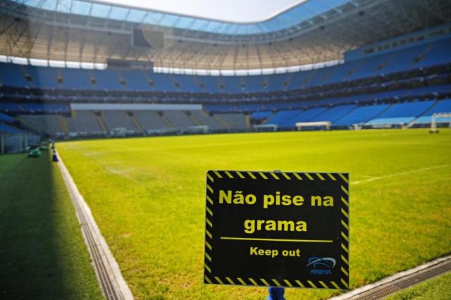 Luiz Zini Pires: Arena terá mudança no gramado a partir de sábado
