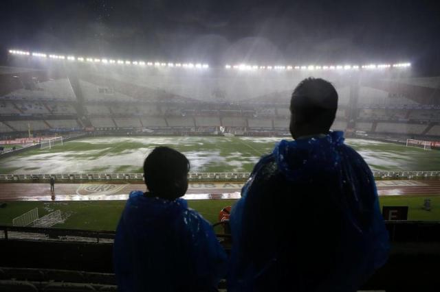 Jogo entre Argentina e Brasil é adiado para sexta-feira em função da chuva Andre Mourao/Mowa Press