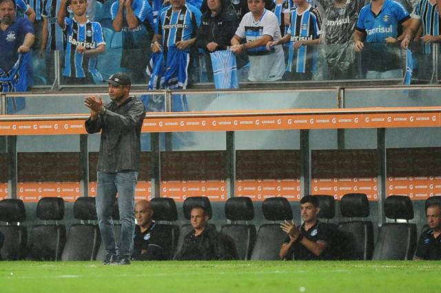 Diogo Olivier: uma patrola azul passou pela Arena do Grêmio
