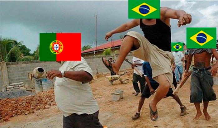 Portugal é tipo não aguento mais brasileiros nos zoando e a