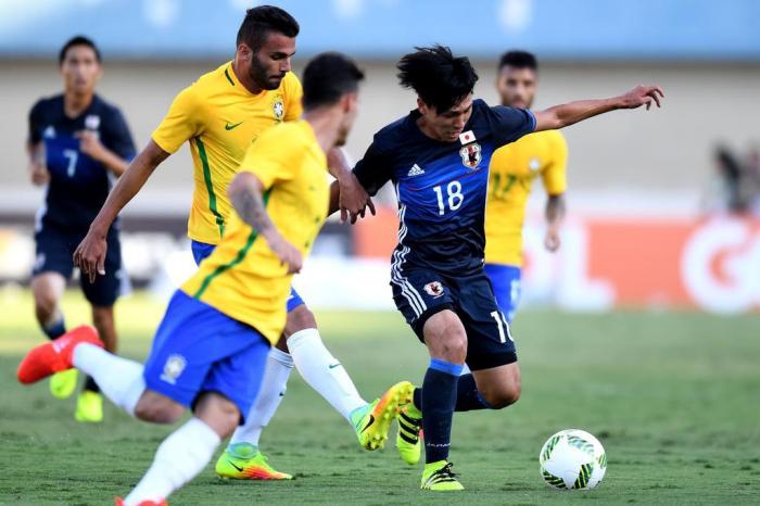 Brasil vence Japão no futebol em amistoso pré-Jogos Olímpicos