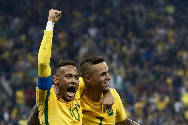 Para superar traumas, Brasil enfrenta a Alemanha em busca do ouro inédito no futebol masculino Miguel SCHINCARIOL / AFP/Miguel SCHINCARIOL / AFP