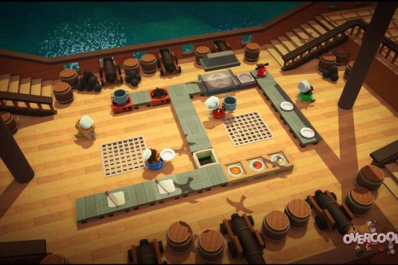 Overcooked - PC, Xbox One e PS4 - FOGO NA COZINHA 