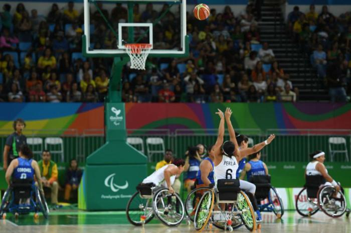 Brasil vence a Argentina no basquete em cadeira de rodas feminino