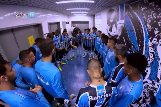 Grêmio divulga bastidores de classificação contra Atlético-PR na Copa do Brasil
