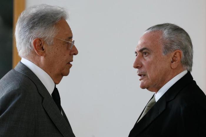 Temer tentou marcar encontro com Fernando Henrique Cardoso 