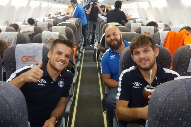 Grêmio completa primeira parte da viagem para a Venezuela