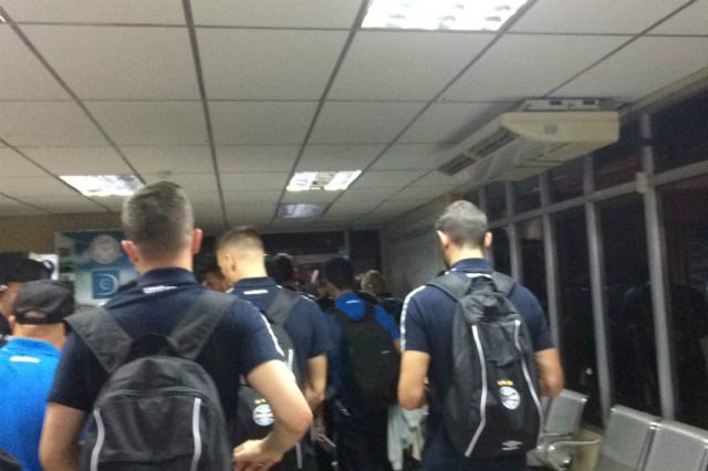 Grêmio chega a Barinas para estreia na Libertadores contra o Zamora