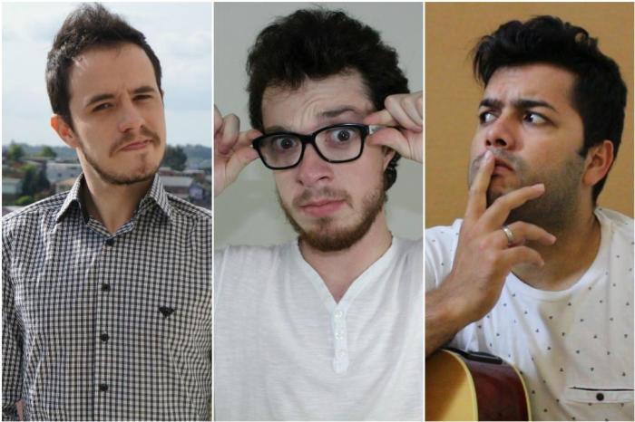 Elzinga, Caciano e Felipe Pires: como os três jovens humoristas da Serra ganharam projeção pelo Facebook