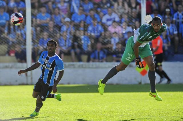Gustavo Manhago: na volta contra o Veranópolis, Grêmio t