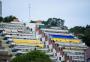 Conheça o edifício em formato de escada na zona sul de Porto Alegre