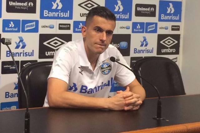 Grohe fala sobre a busca do Grêmio por uma vitória no Estádio do Vale: Temos que ter tranquilidade
