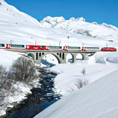 Um roteiro de trem pela Suíça